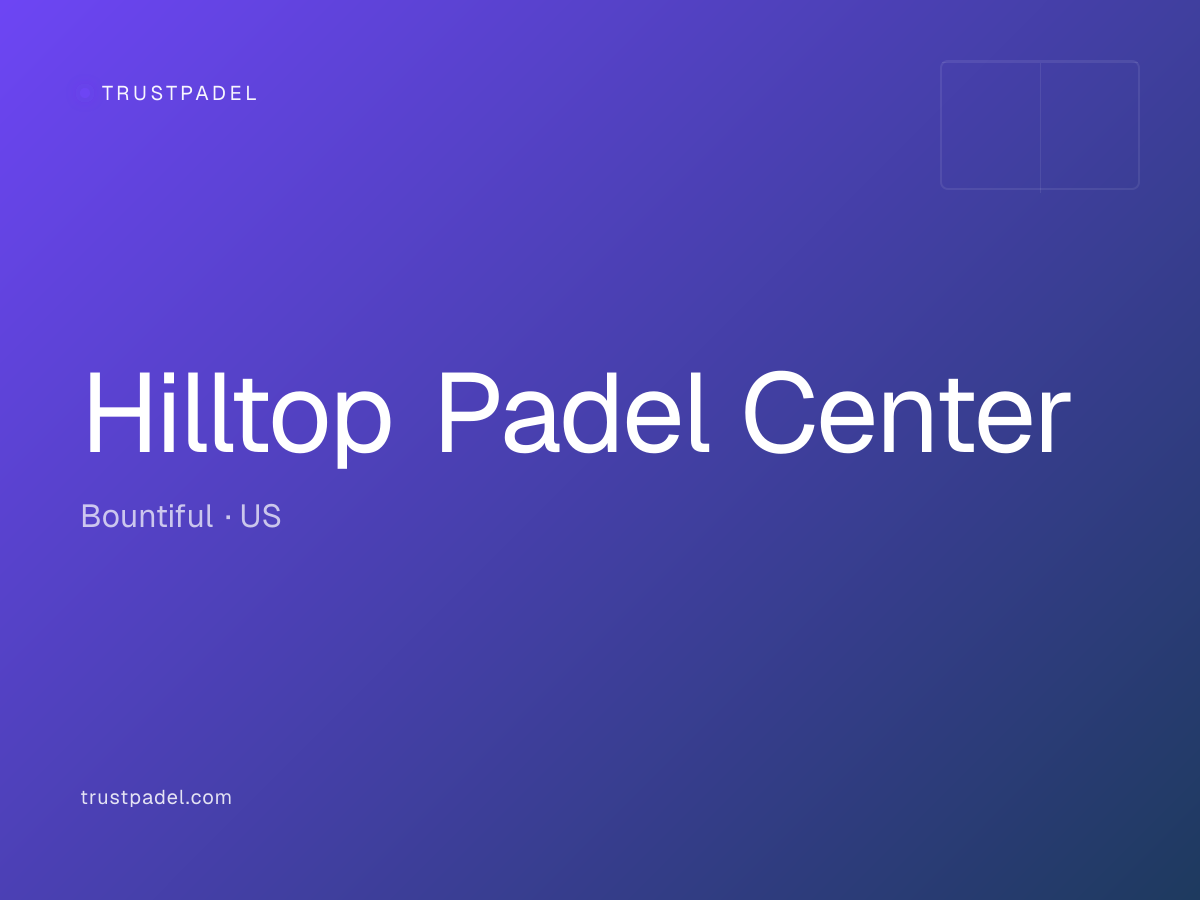 Hilltop Padel Center padel club