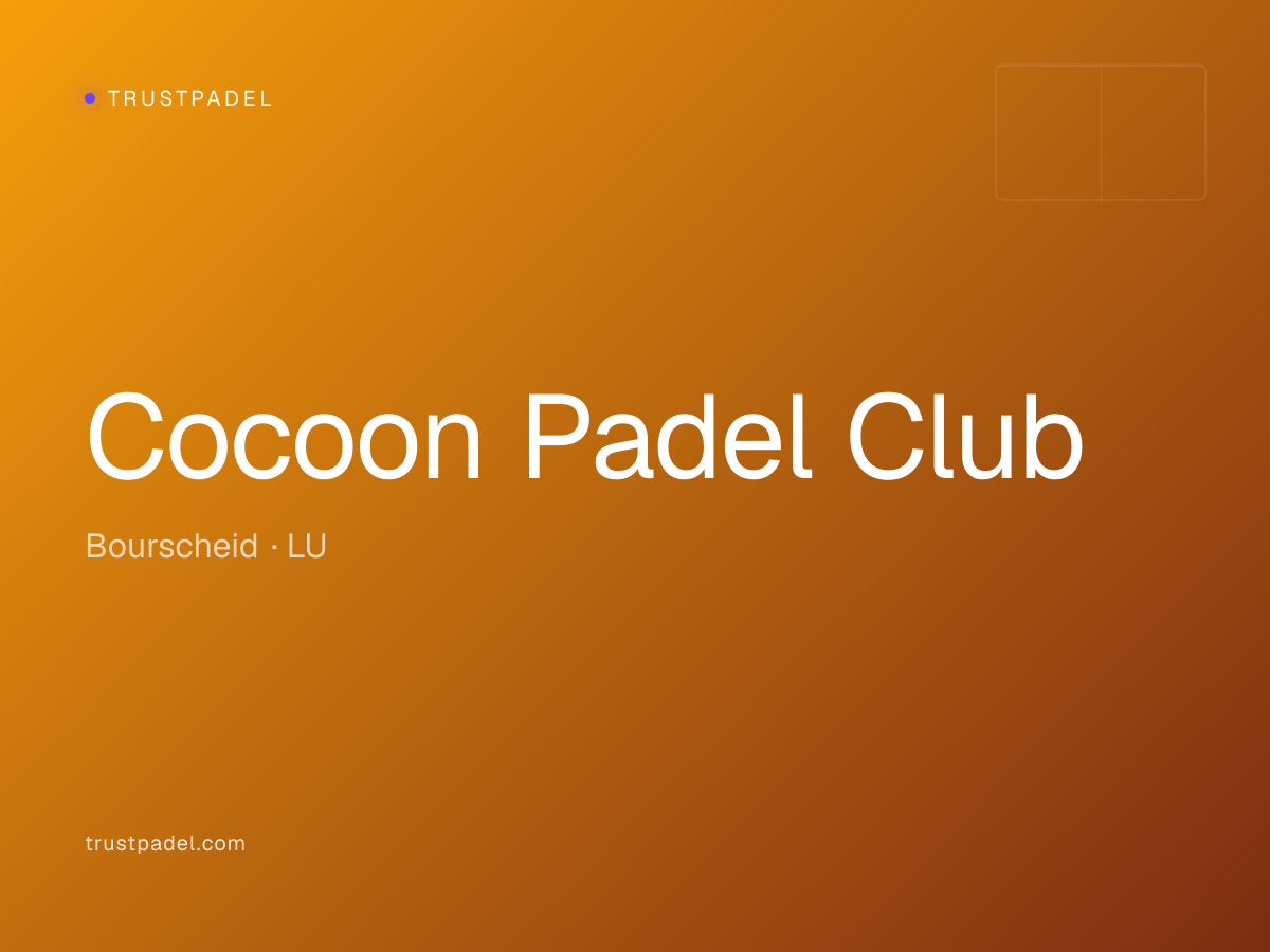 Cocoon Padel Club padel club