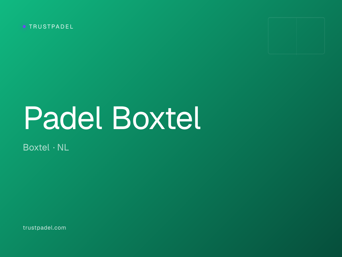 Padel Boxtel padel club