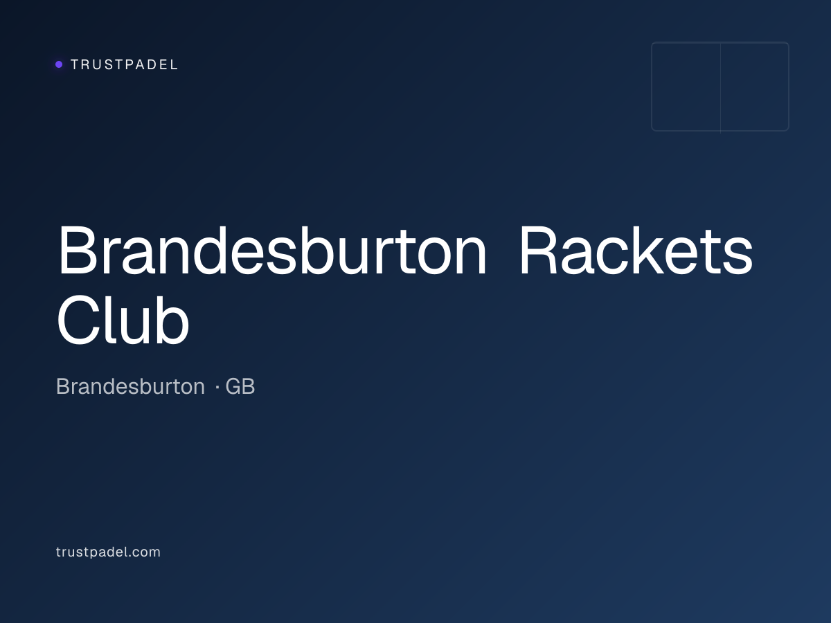 Brandesburton Rackets Club padel club