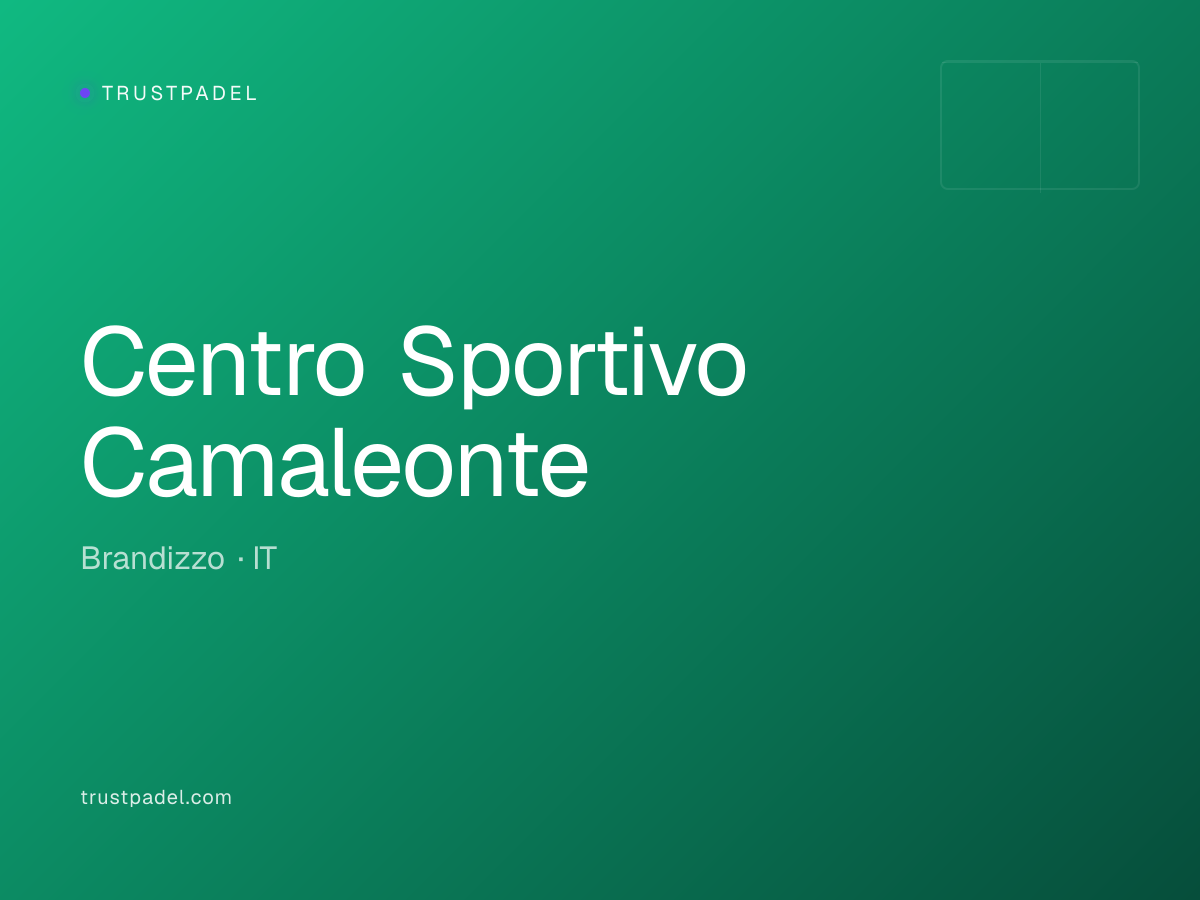 Centro Sportivo Camaleonte padel club