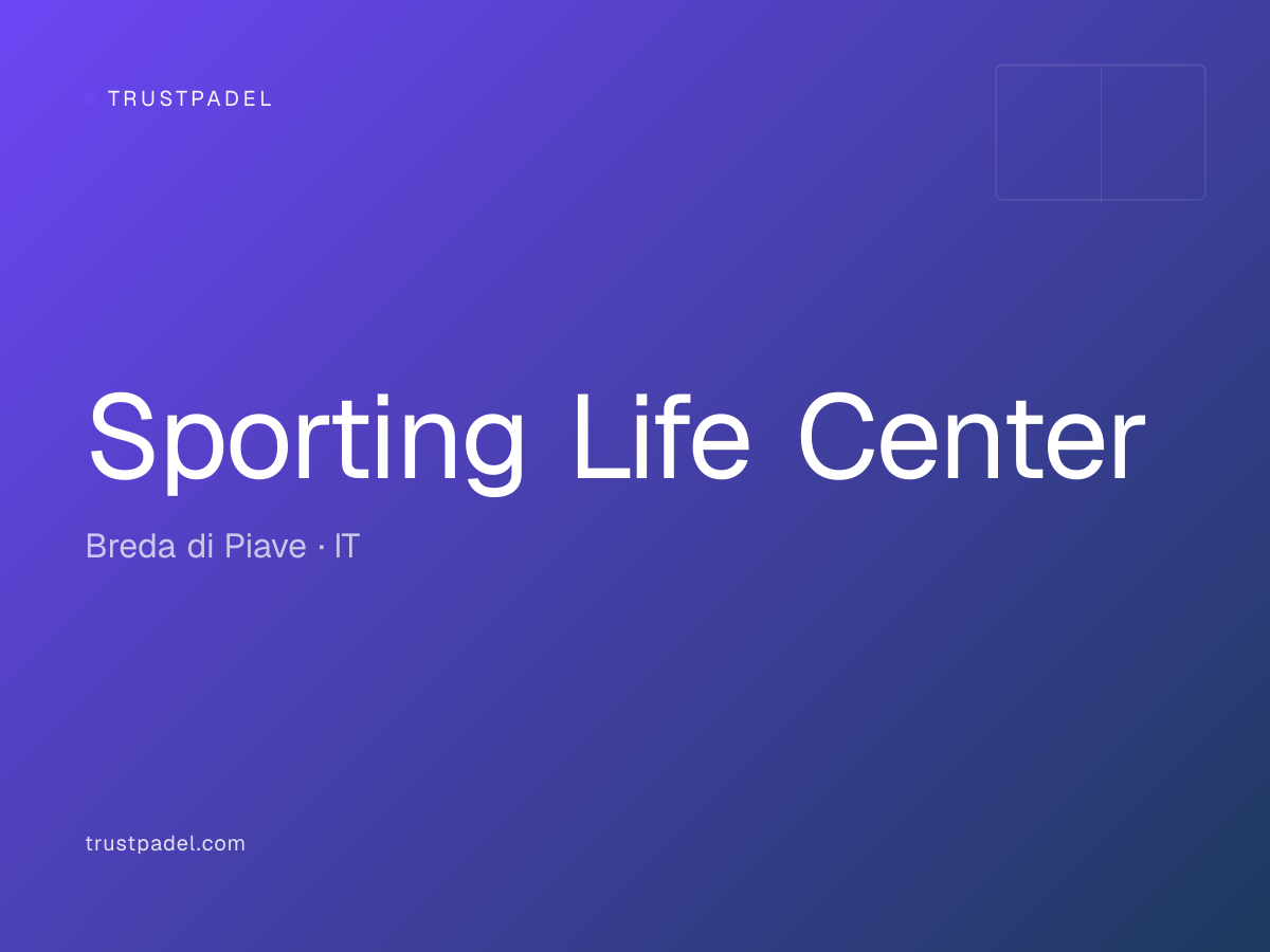 Sporting Life Center padel club