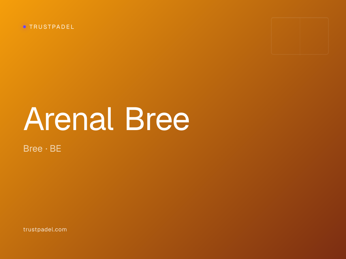 Arenal Bree padel club