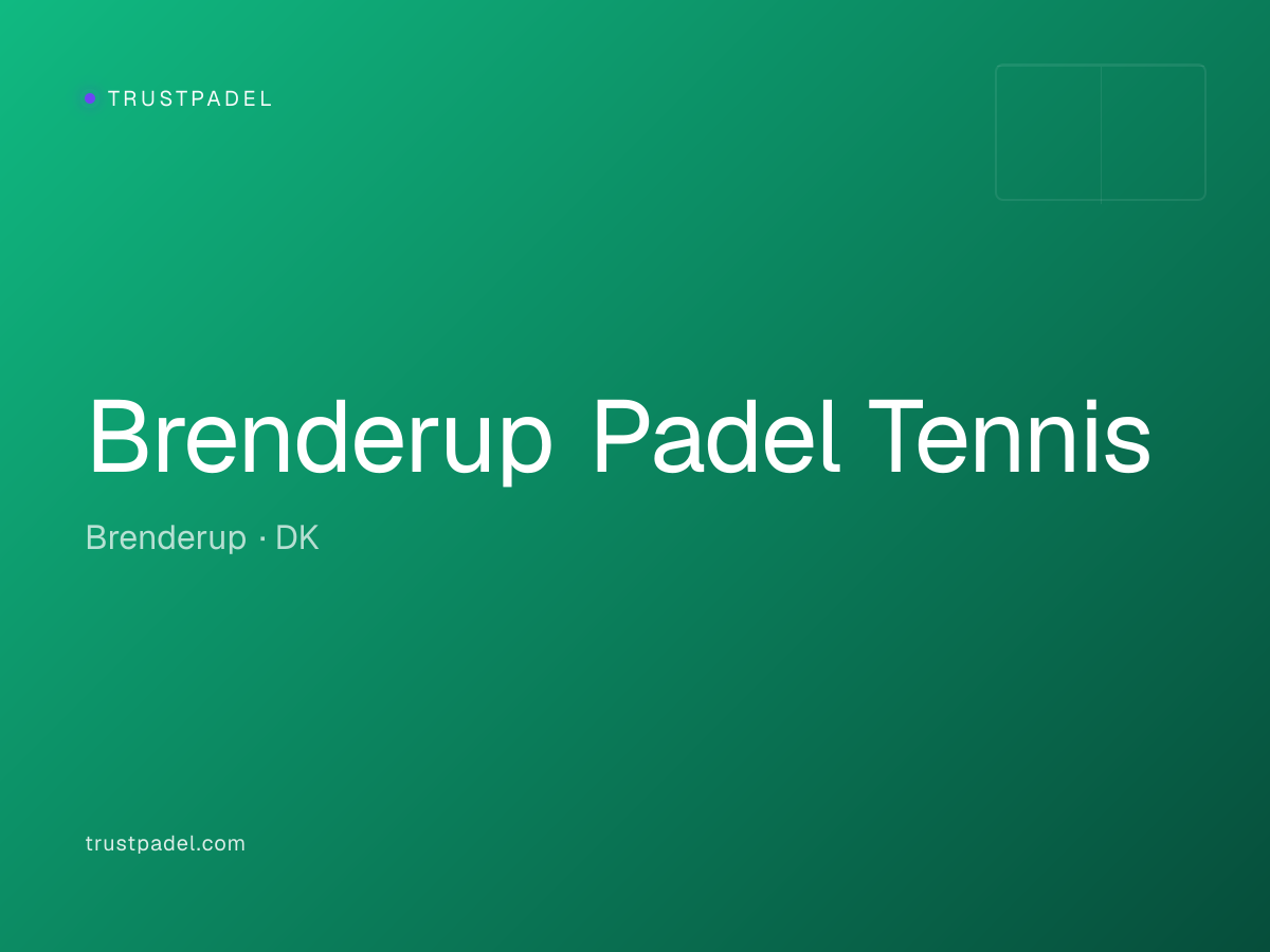 Brenderup Padel Tennis padel club