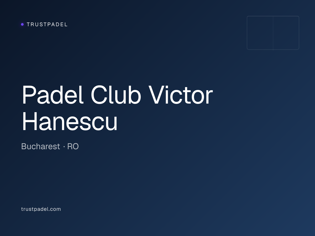 Padel Club Victor Hanescu padel club