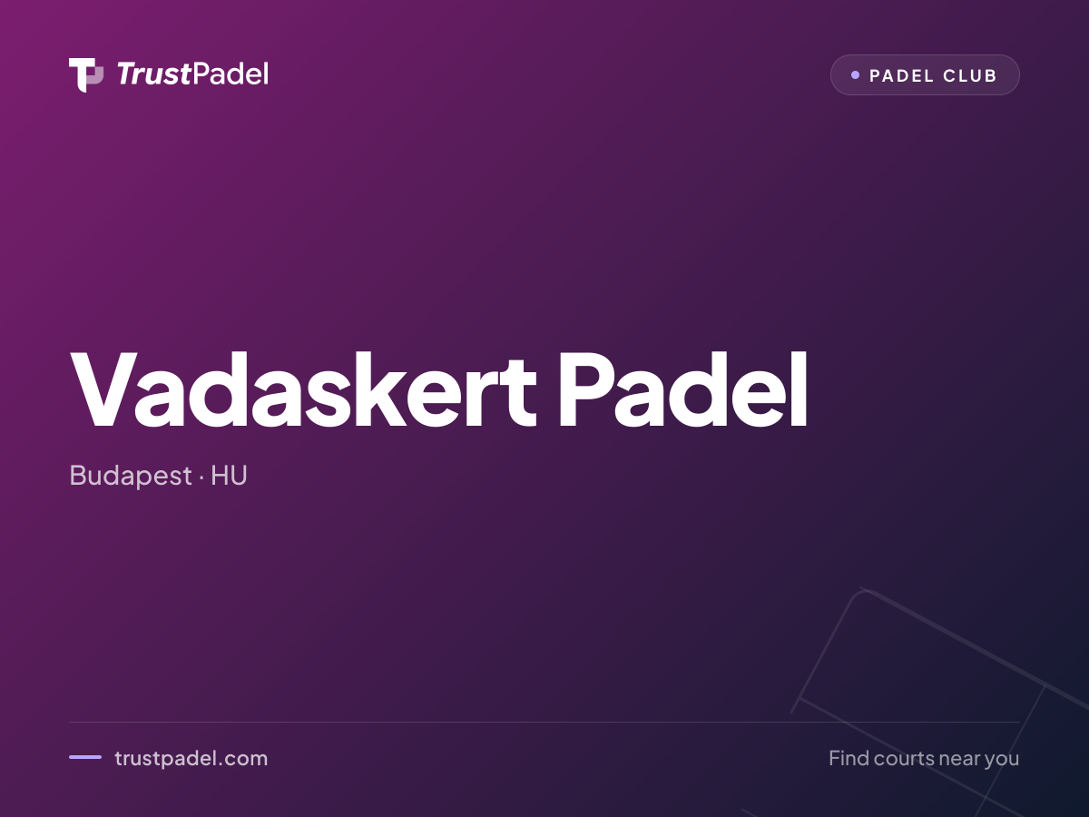 Vadaskert Padel padel club
