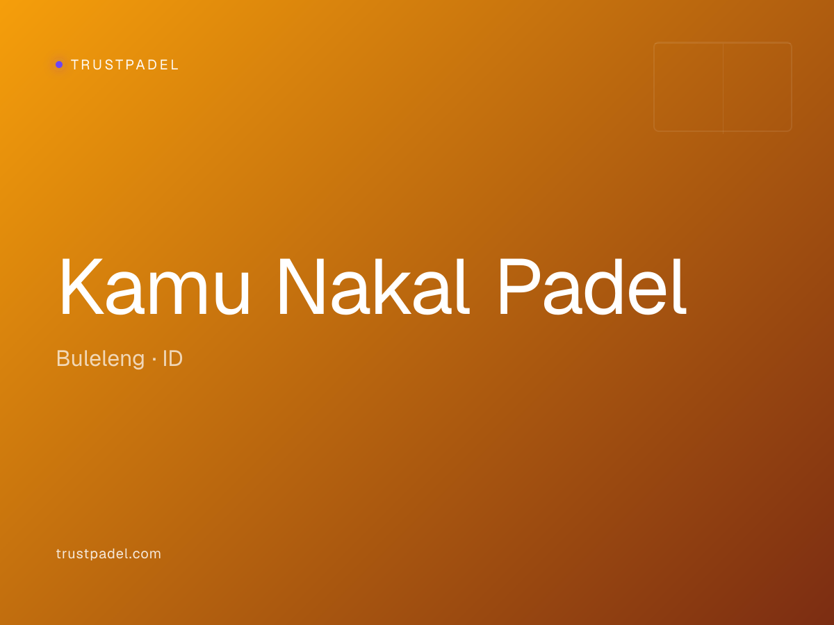 Kamu Nakal Padel padel club