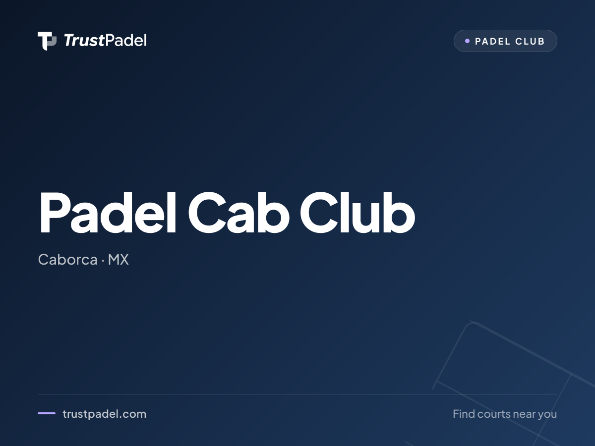 Padel Cab Club padel club