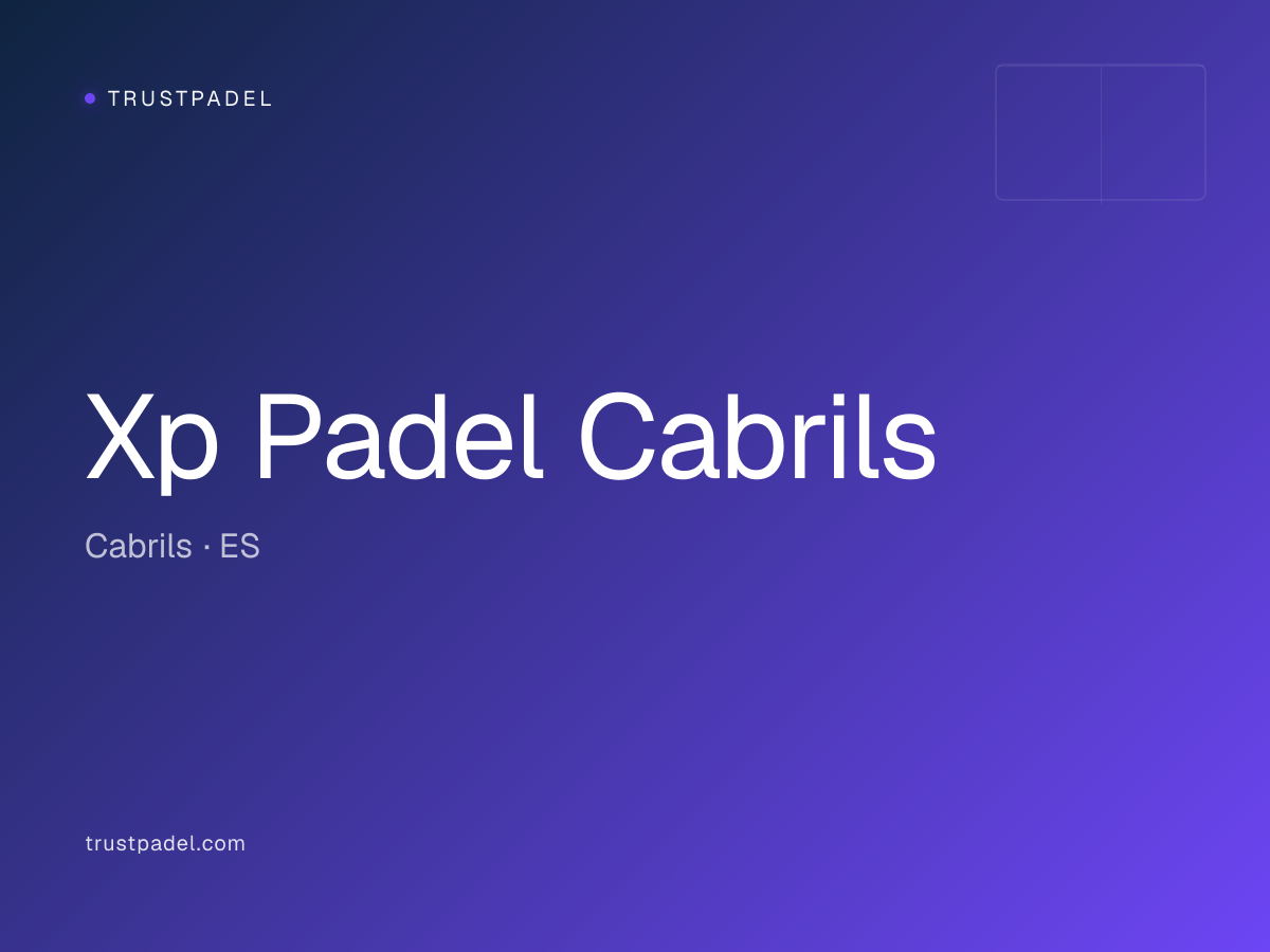 Xp Padel Cabrils padel club