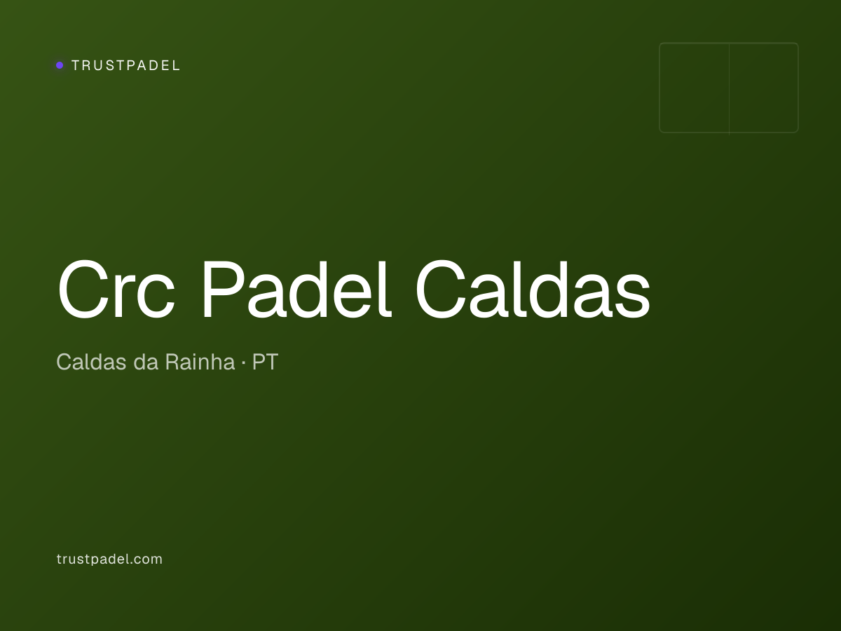 Crc Padel Caldas padel club