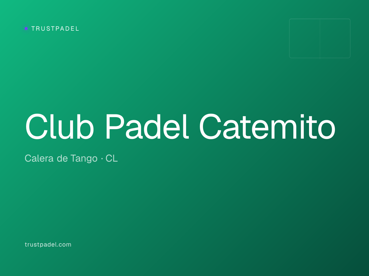 Club Padel Catemito padel club