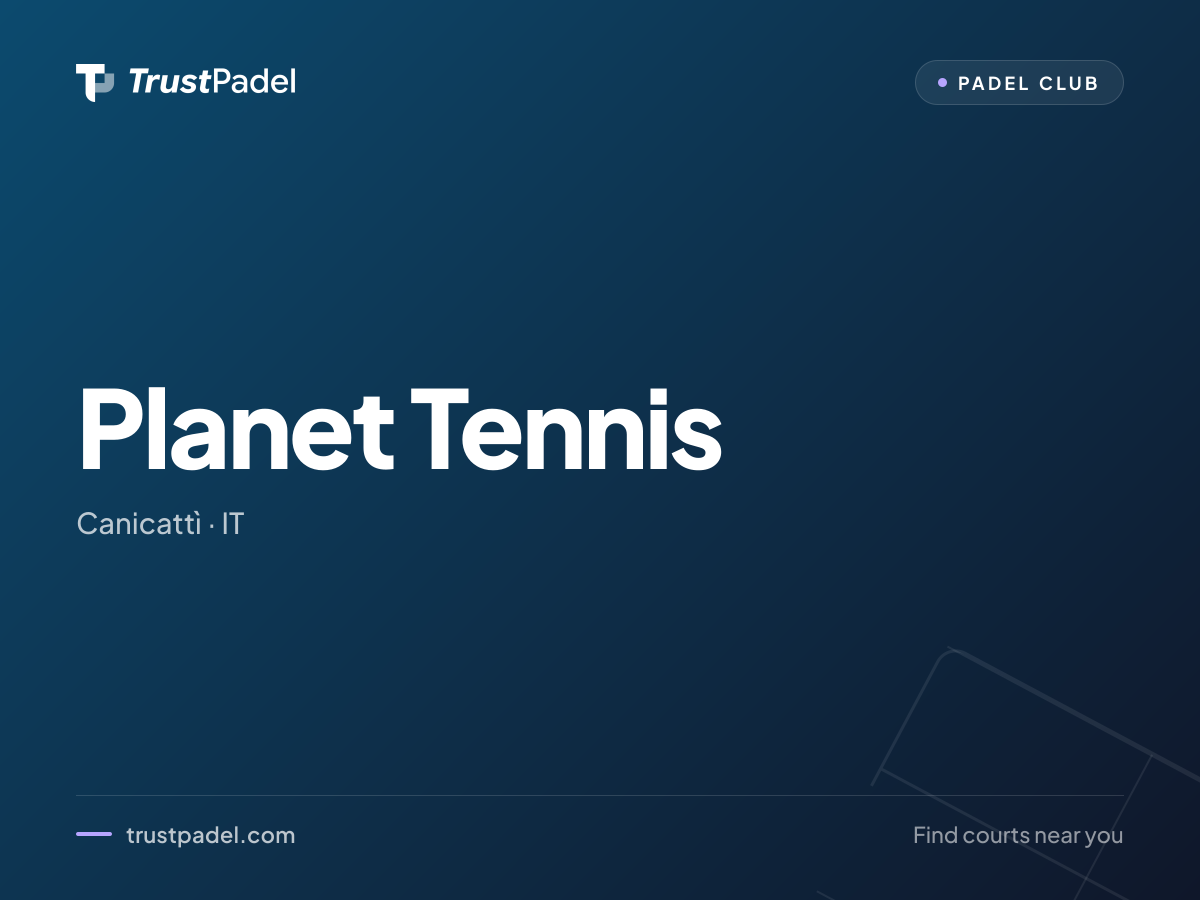 Planet Tennis padel club