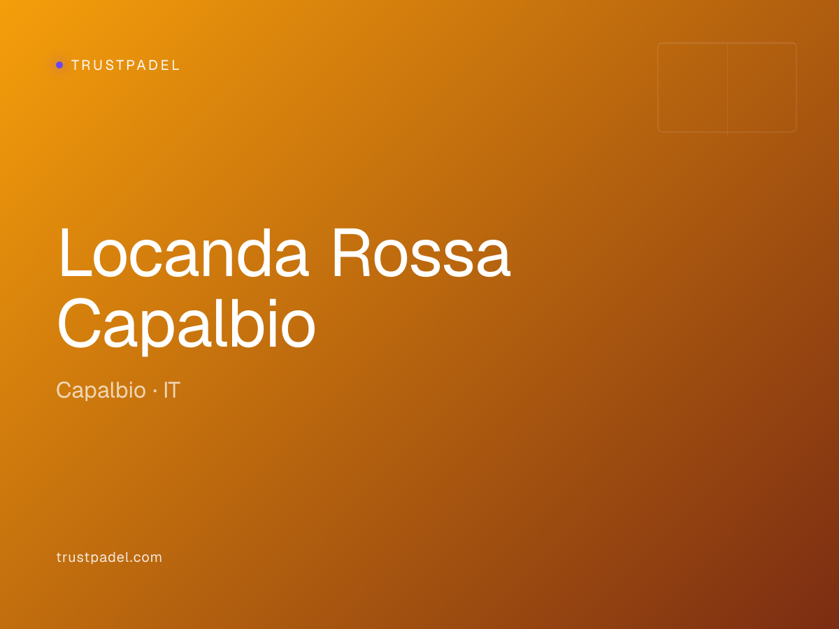 Locanda Rossa Capalbio padel club