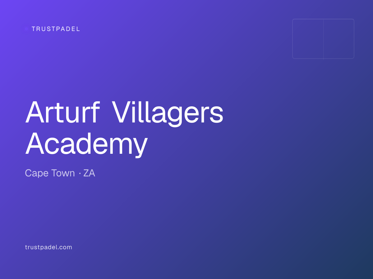 Arturf Villagers Academy padel club