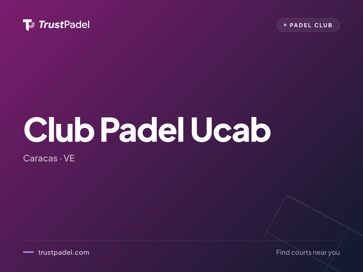 Club Padel Ucab padel club