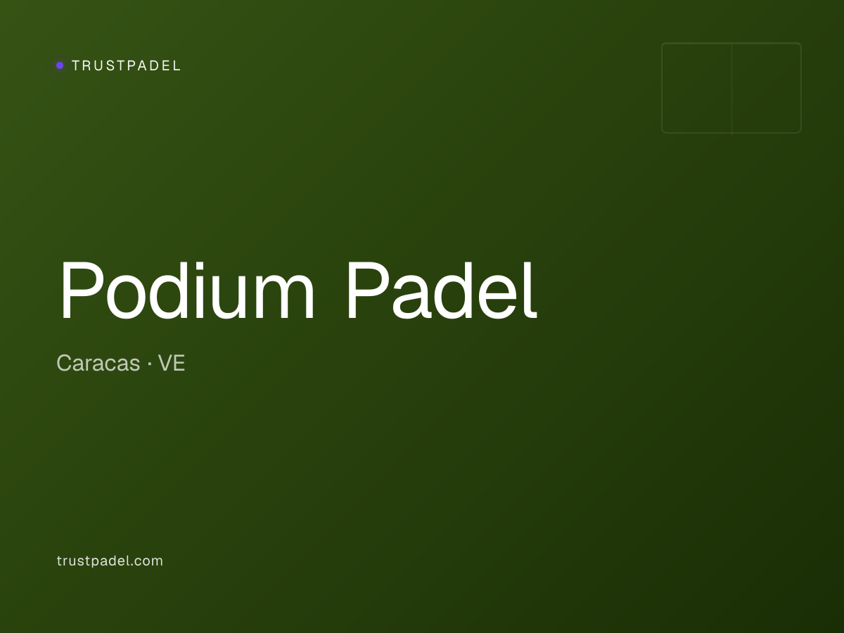 Podium Padel padel club