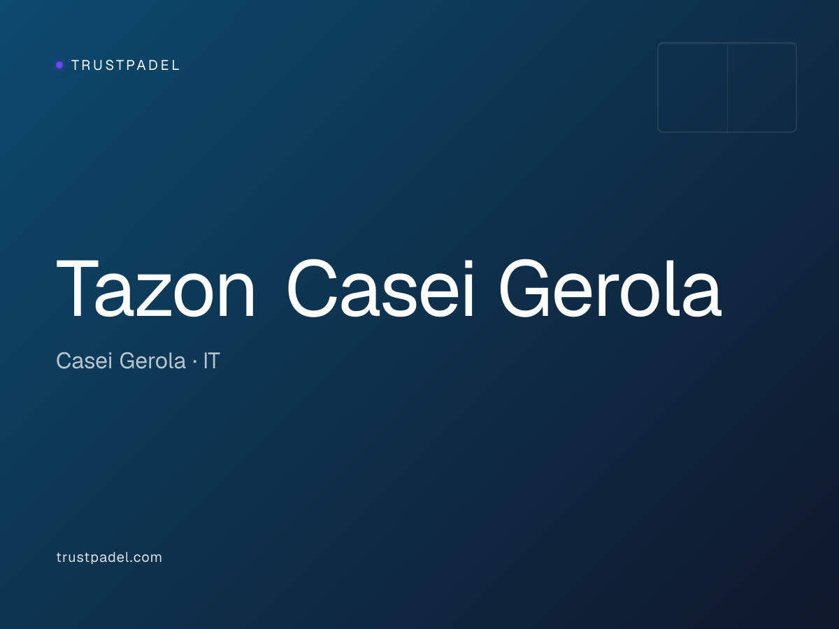 Tazon Casei Gerola padel club