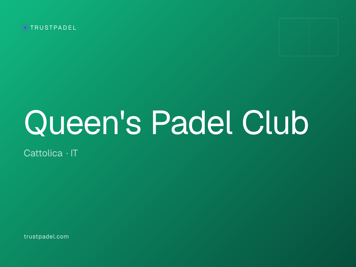 Queen's Padel Club padel club