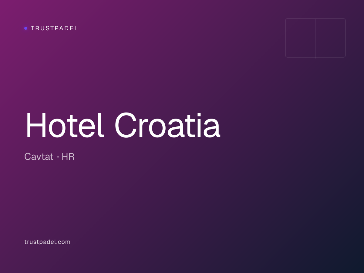 Hotel Croatia padel club