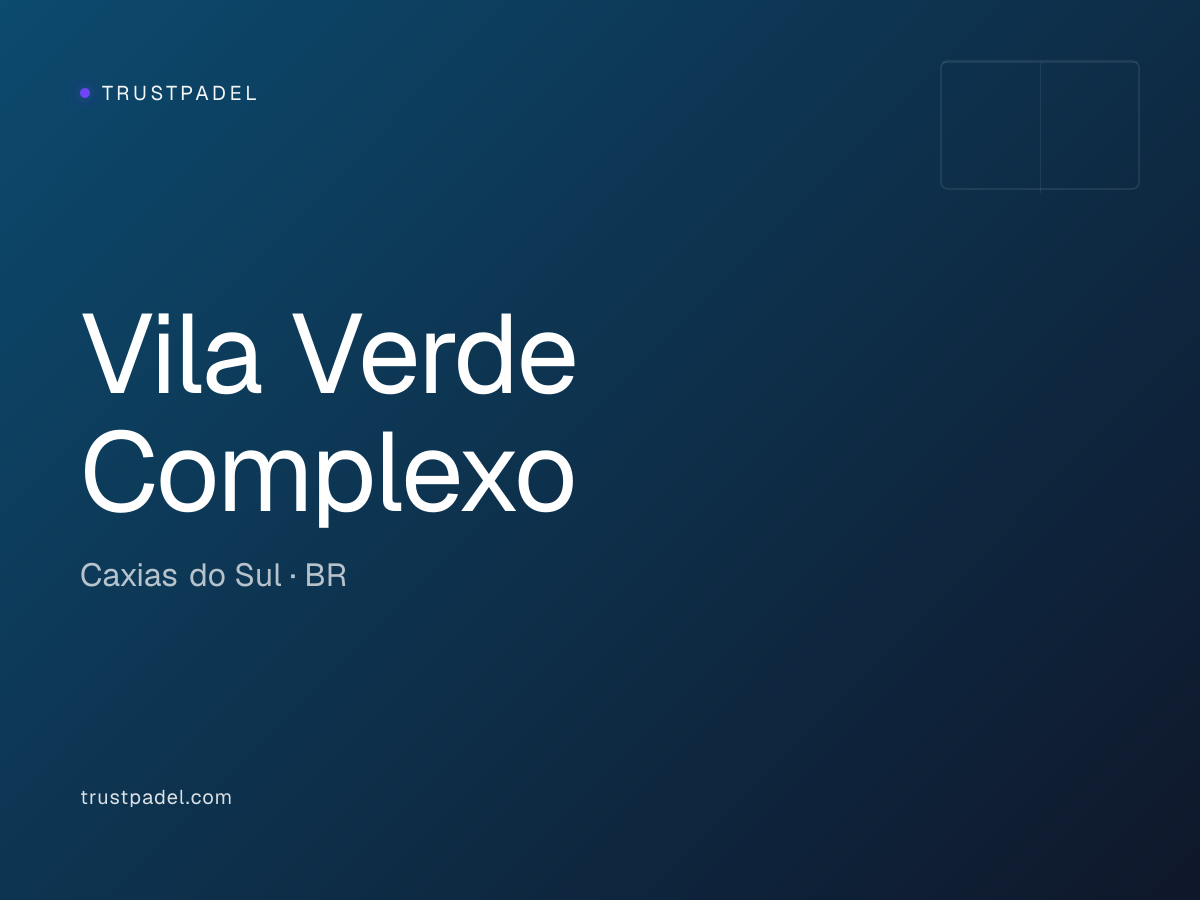 Vila Verde Complexo padel club