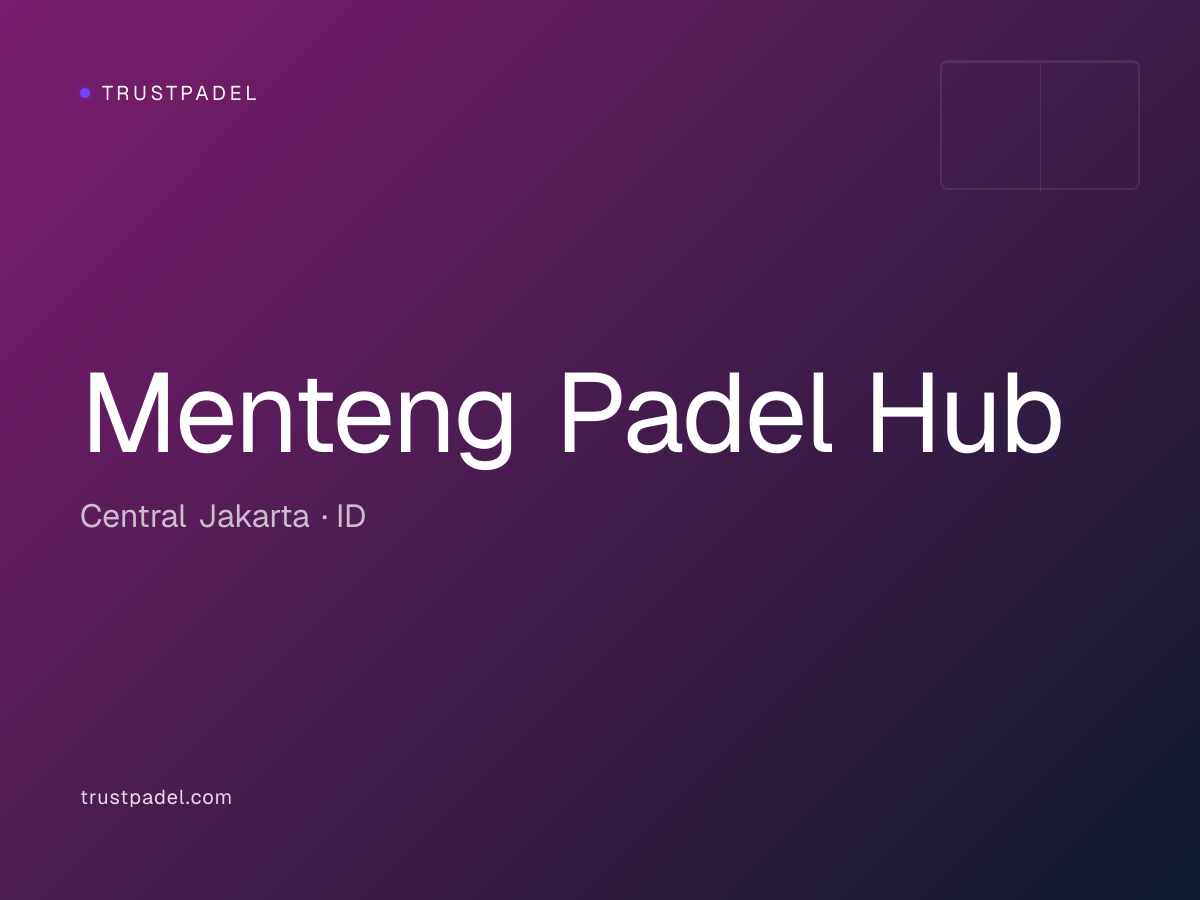 Menteng Padel Hub padel club