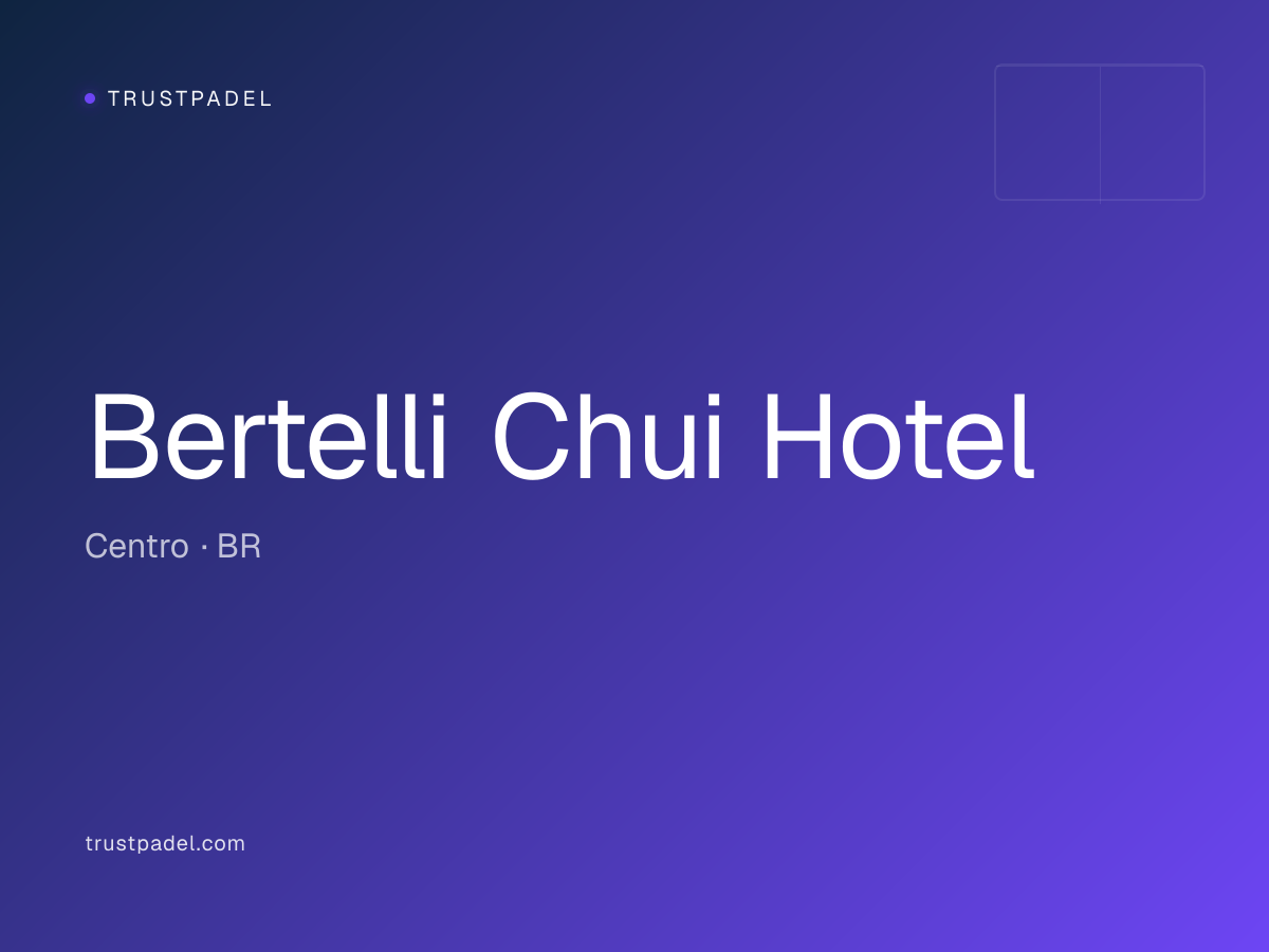 Bertelli Chui Hotel padel club