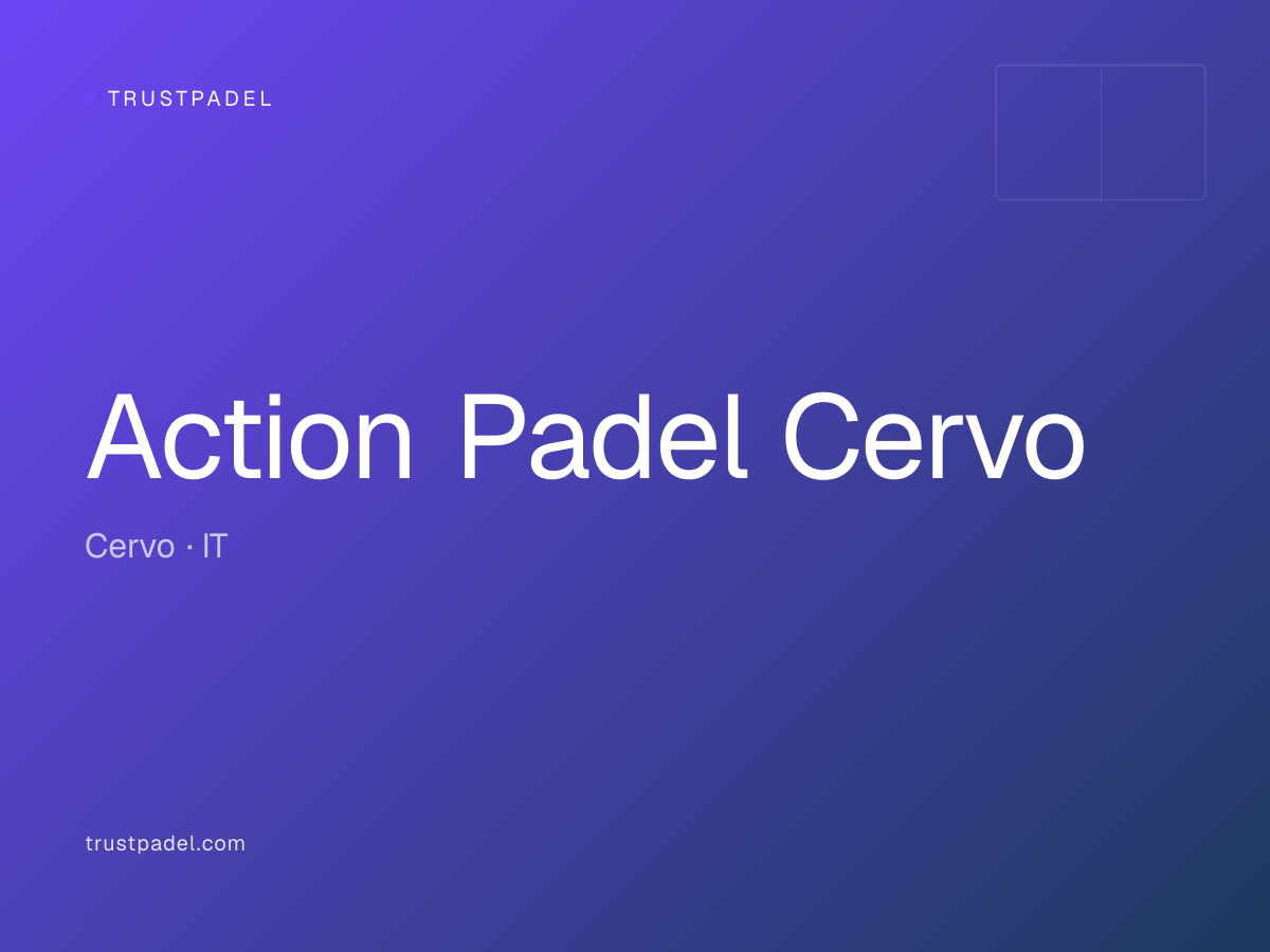 Action Padel Cervo padel club