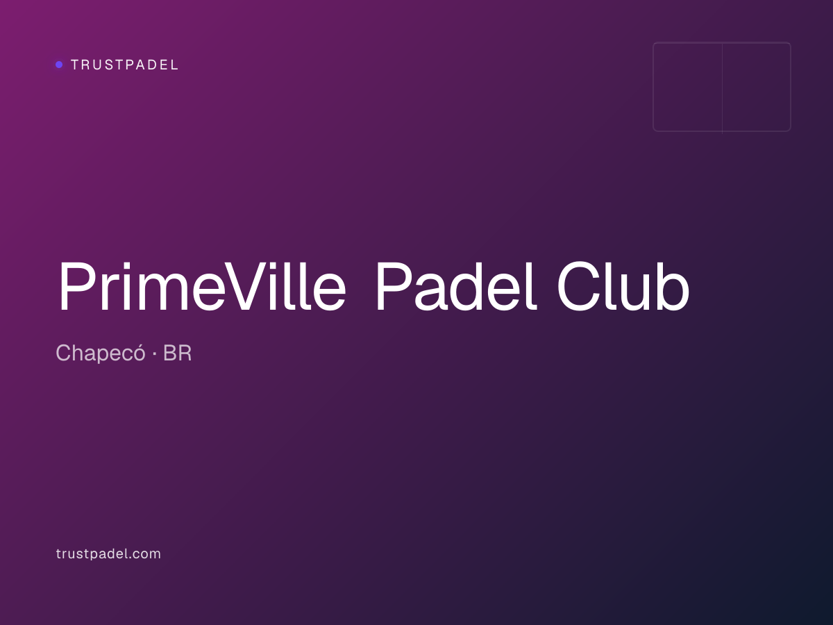 PrimeVille Padel Club padel club