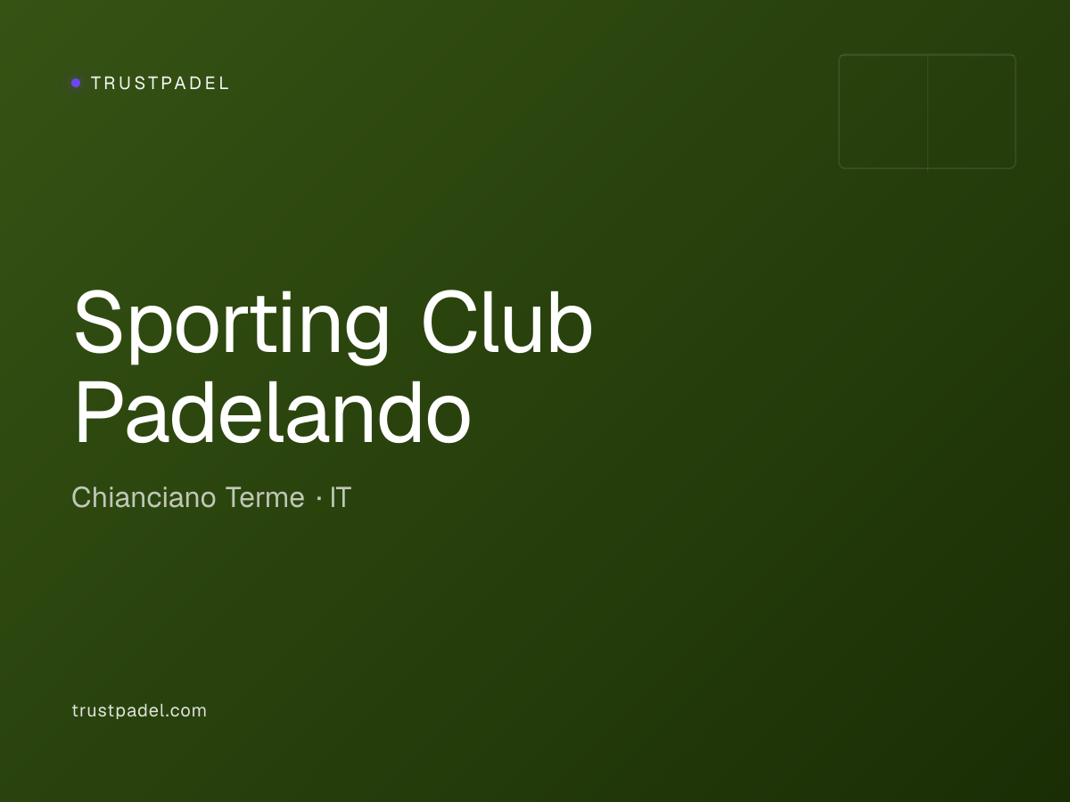 Sporting Club Padelando padel club