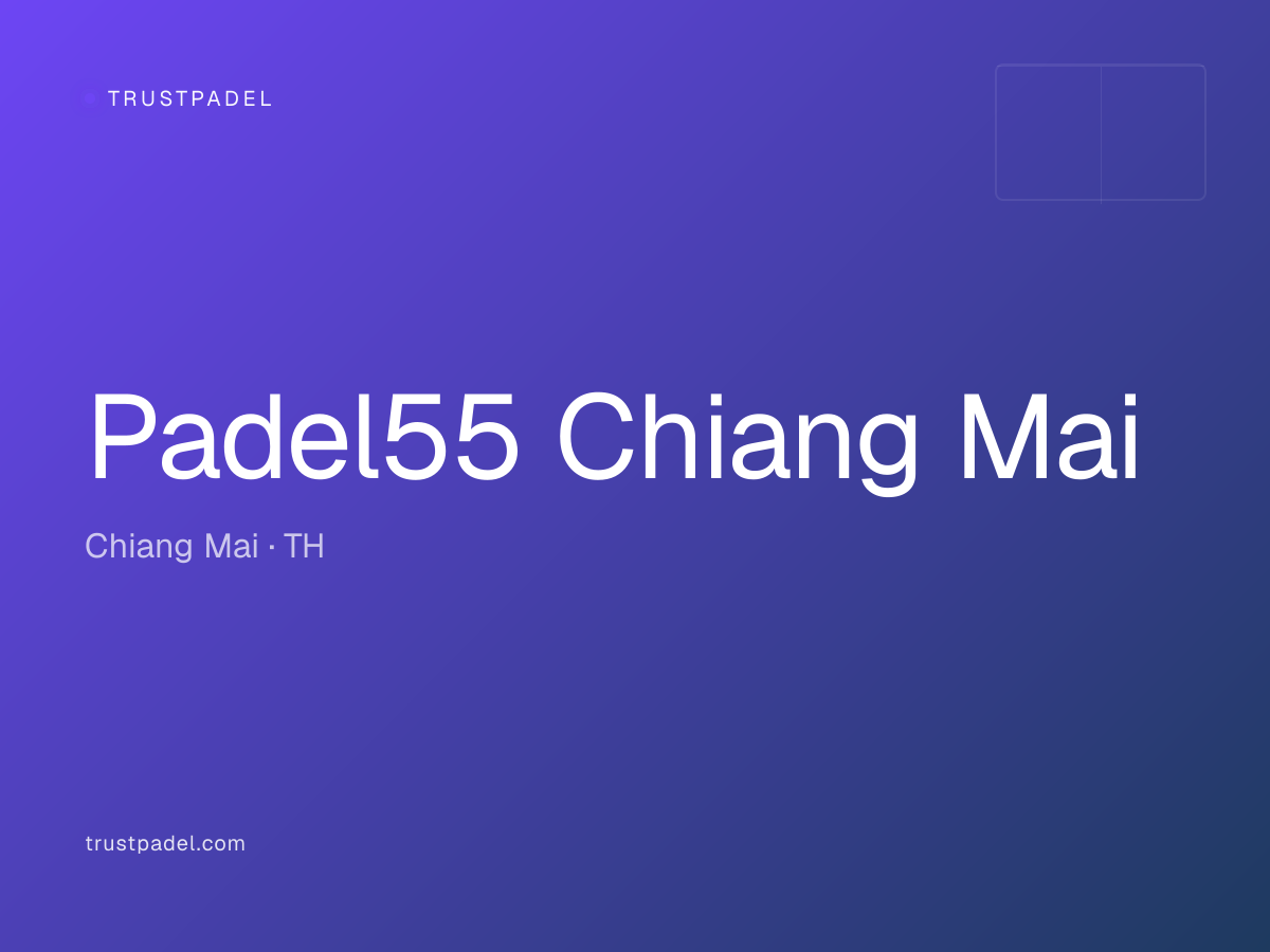Padel55 Chiang Mai padel club