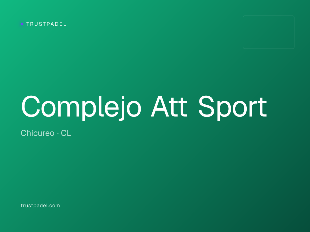Complejo Att Sport padel club