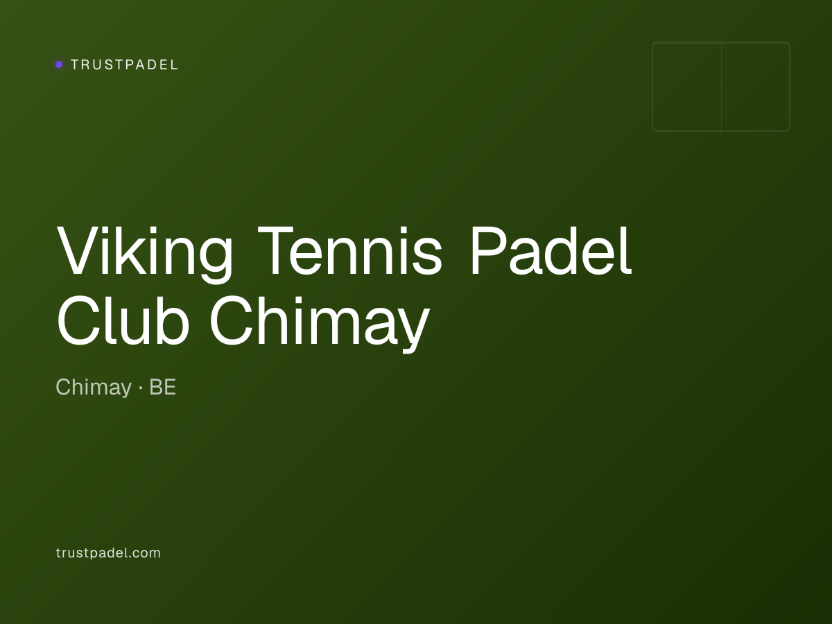 Viking Tennis Padel Club Chimay padel club
