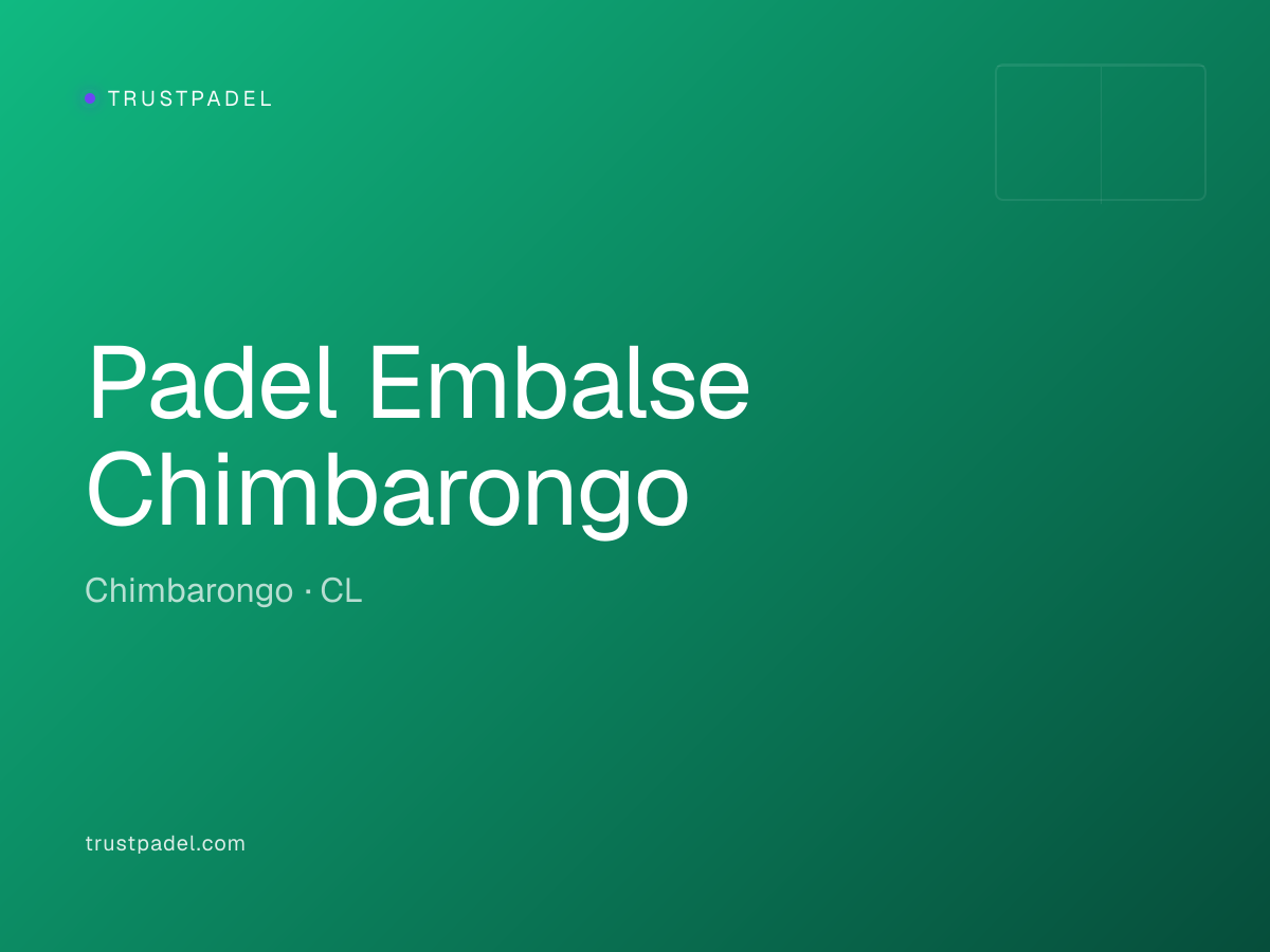 Padel Embalse Chimbarongo padel club