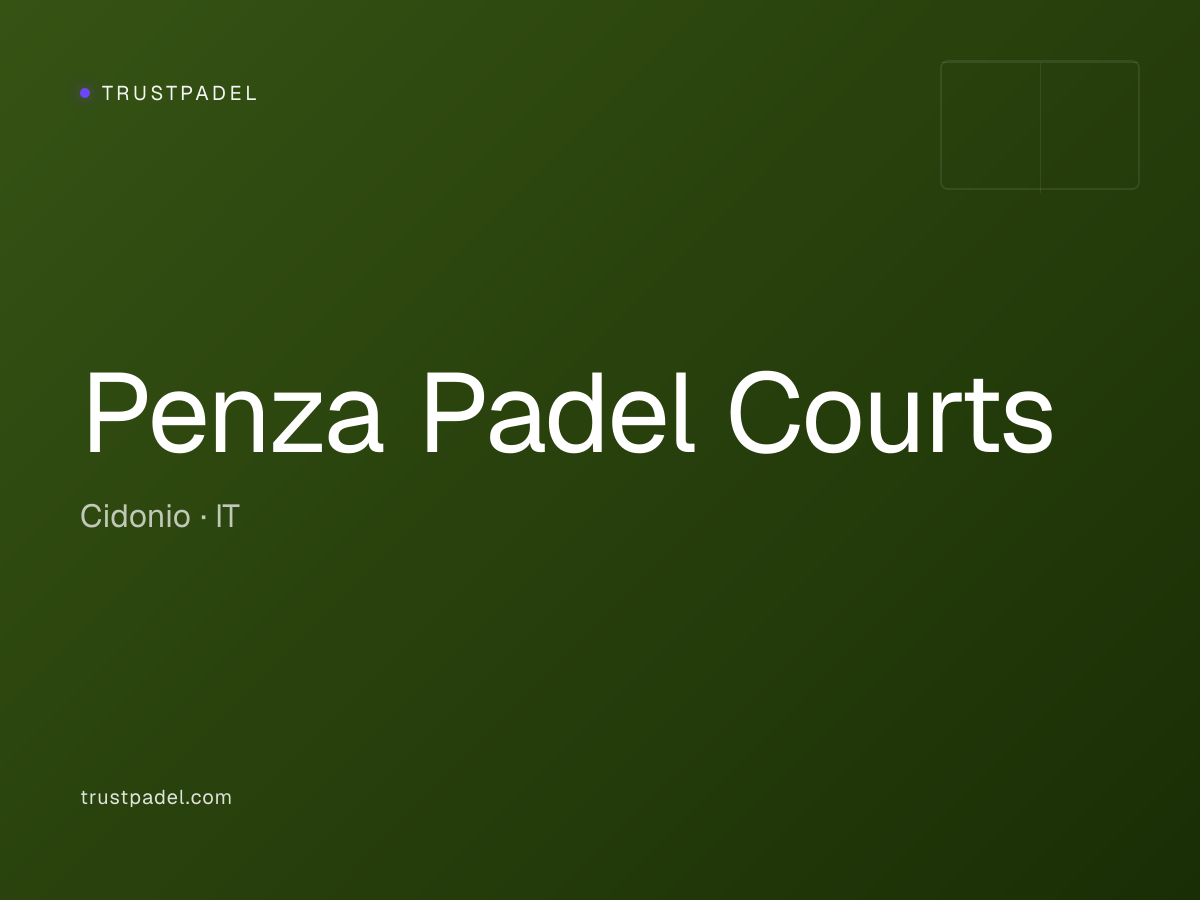 Penza Padel Courts padel club