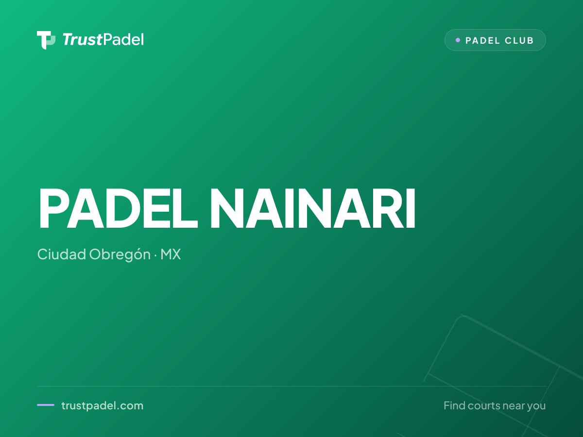 PADEL NAINARI padel club