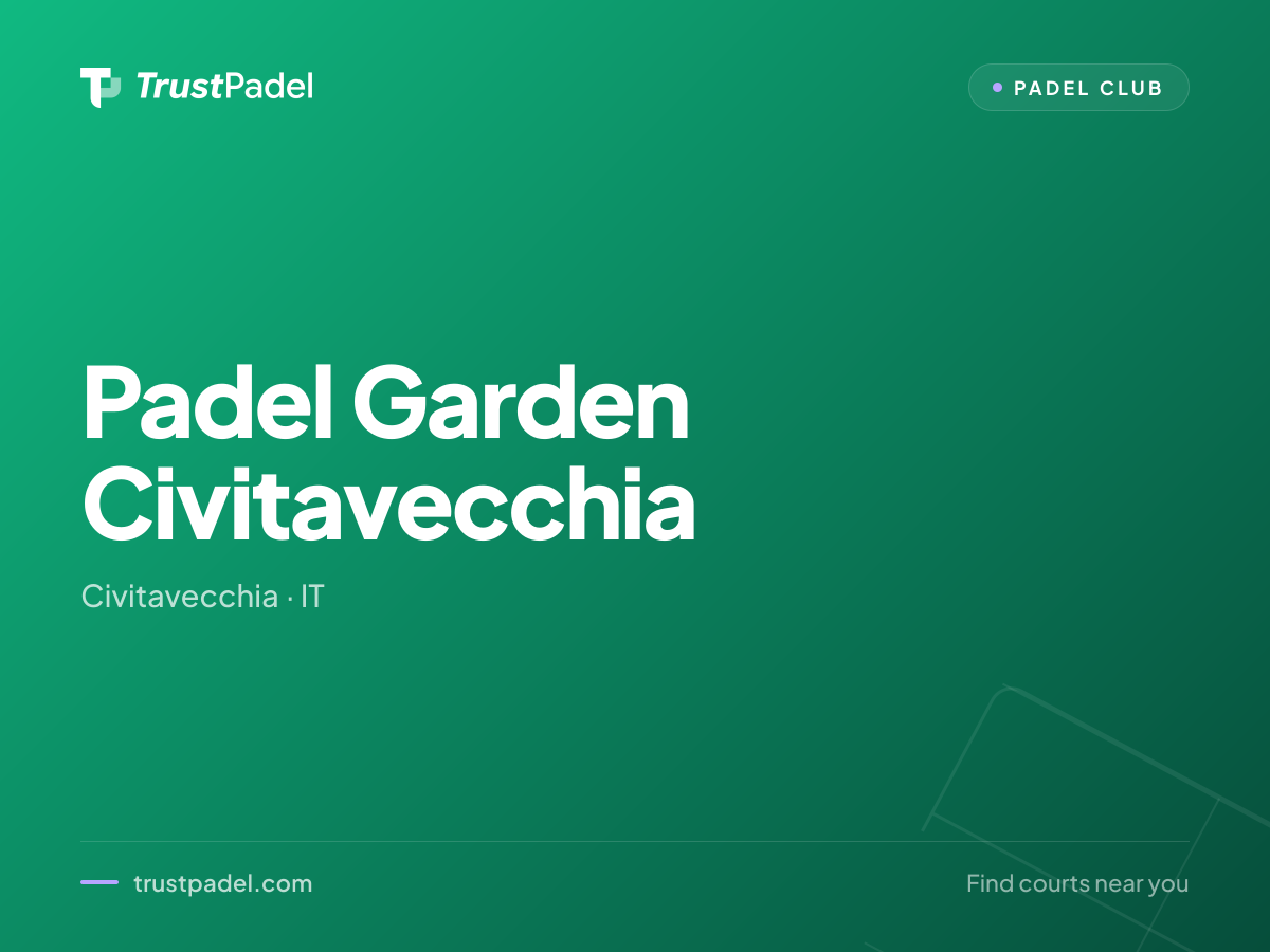 Padel Garden Civitavecchia padel club