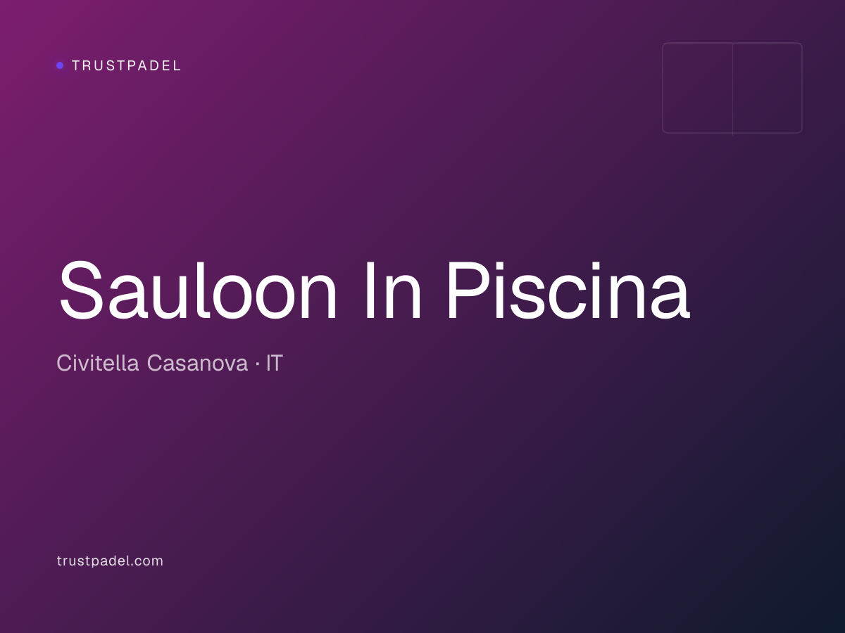 Sauloon In Piscina padel club