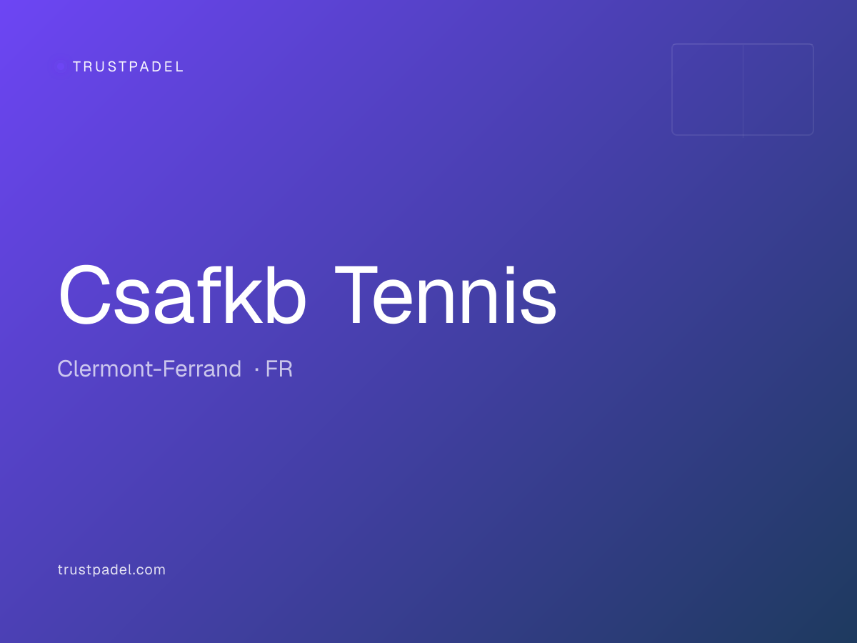 Csafkb Tennis padel club