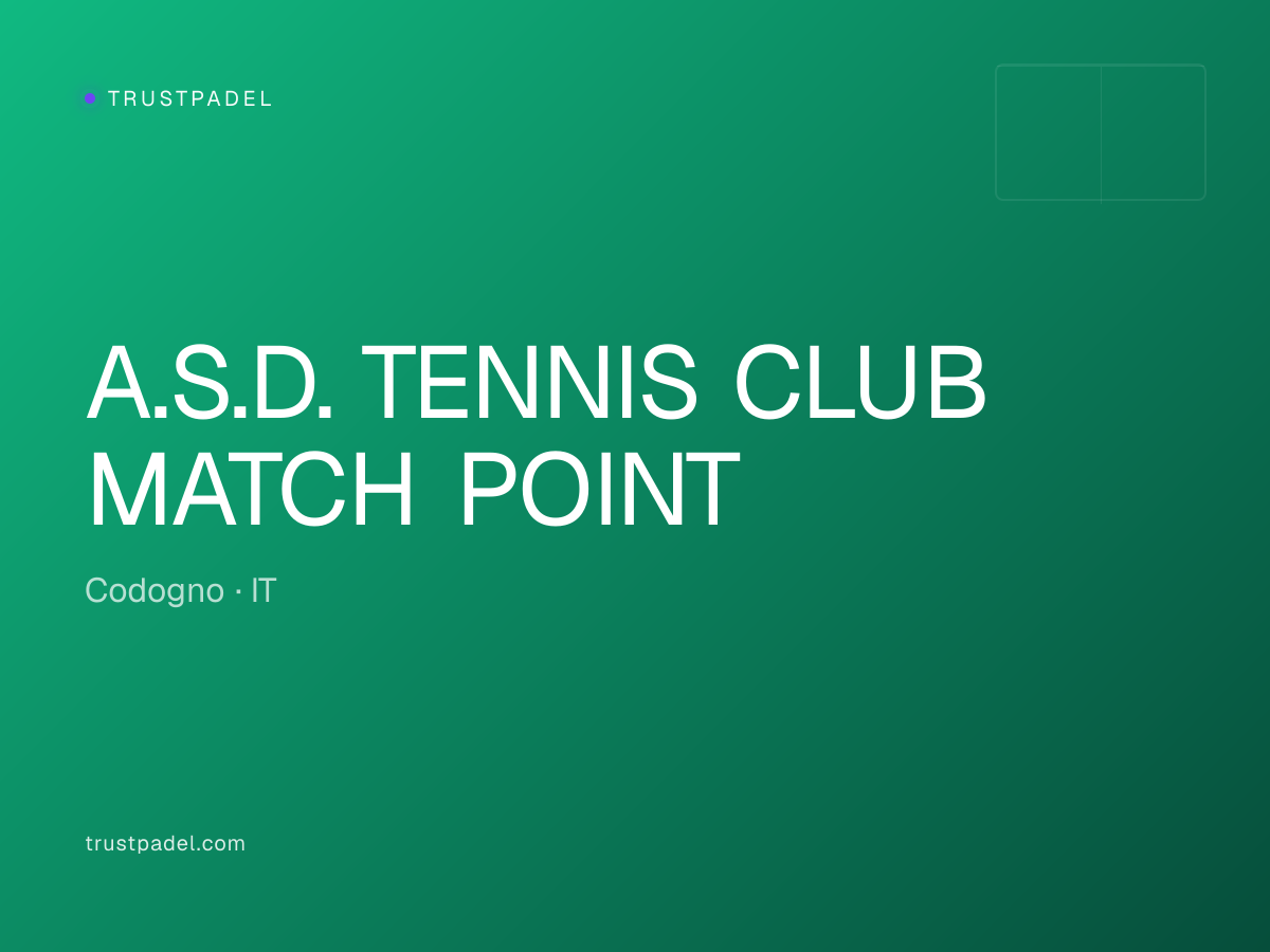 A.S.D. TENNIS CLUB MATCH POINT padel club