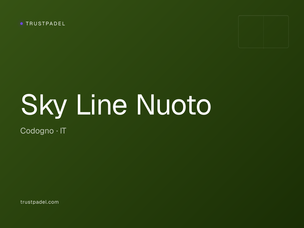 Sky Line Nuoto padel club