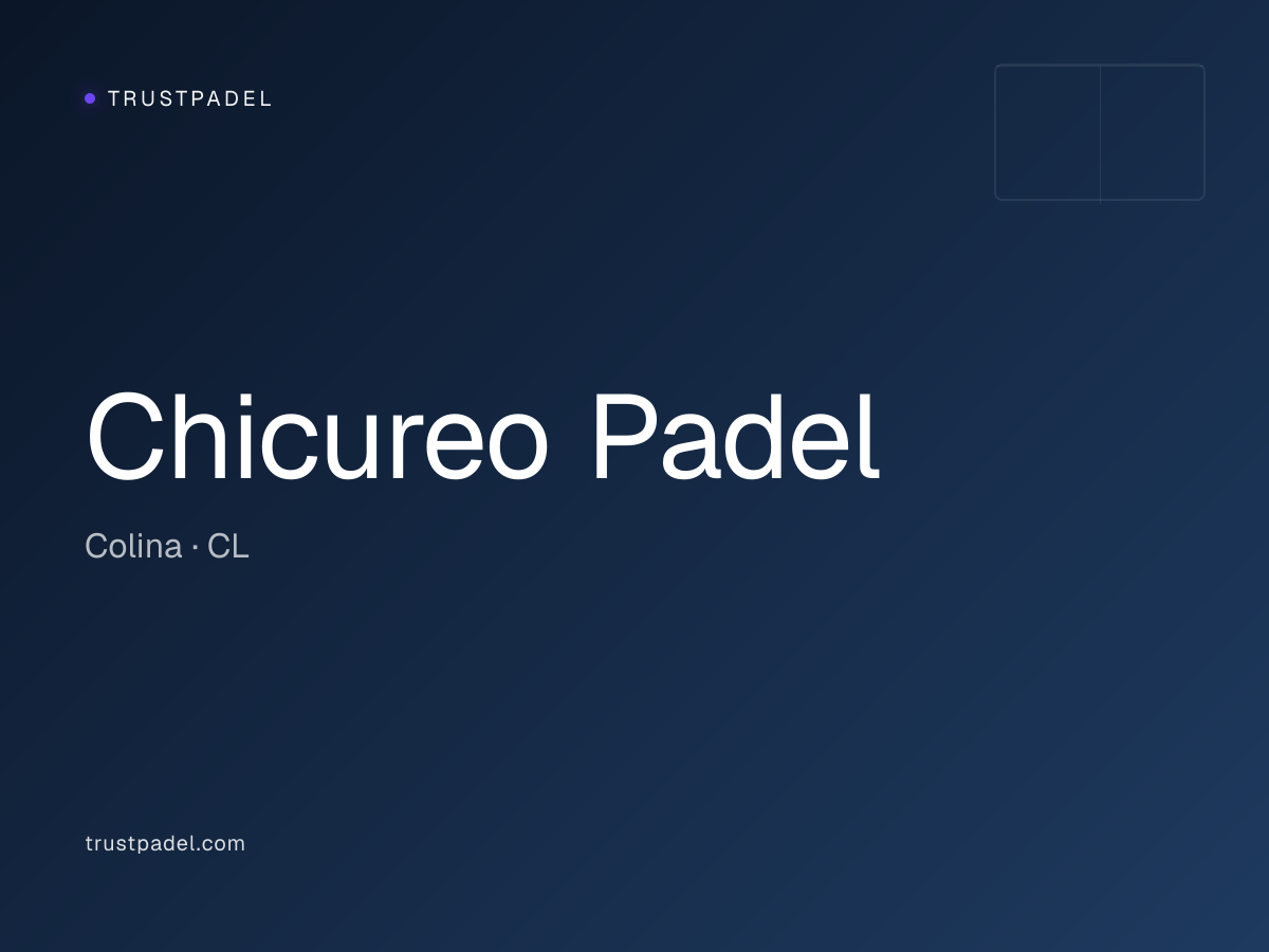 Chicureo Padel padel club