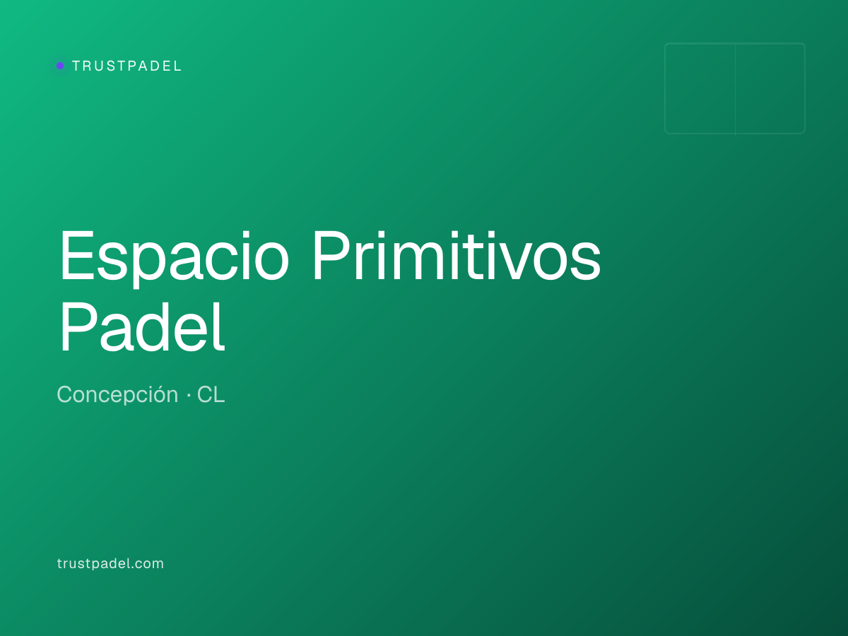 Espacio Primitivos Padel padel club