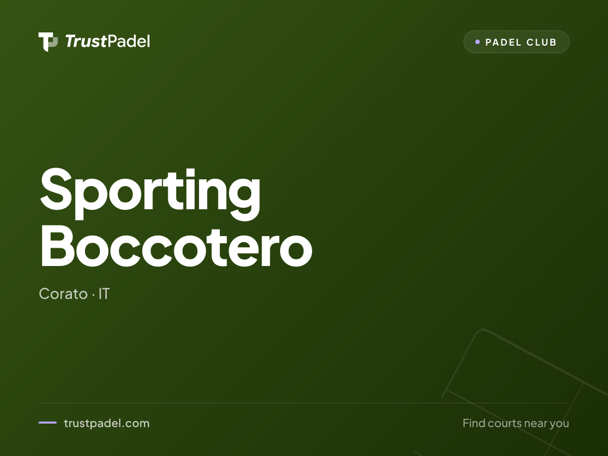 Sporting Boccotero padel club