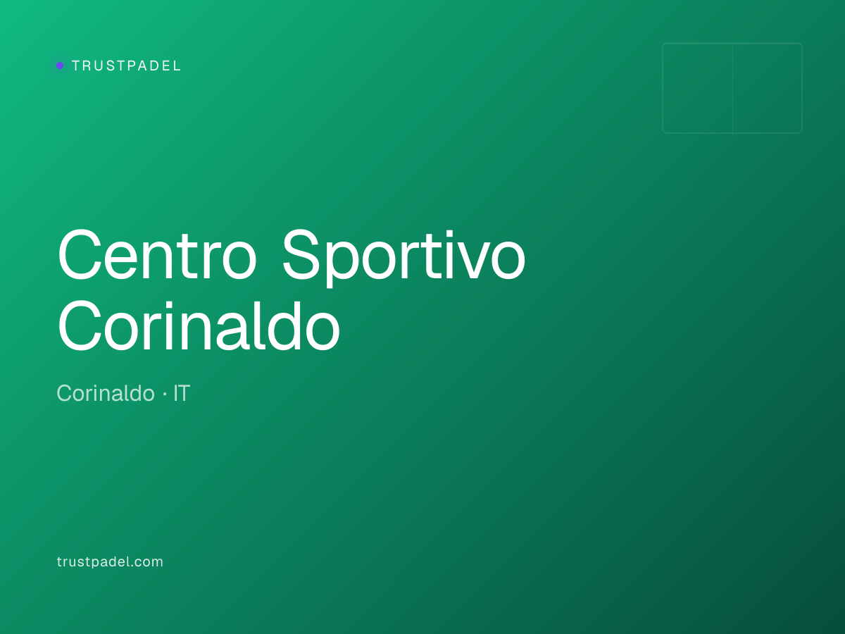 Centro Sportivo Corinaldo padel club