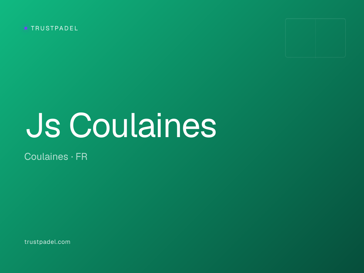 Js Coulaines padel club