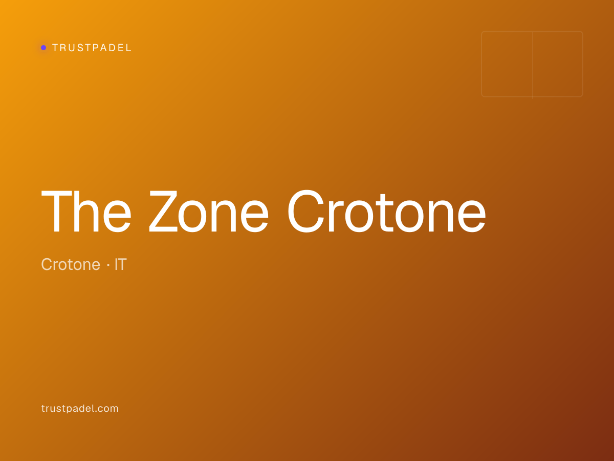 The Zone Crotone padel club