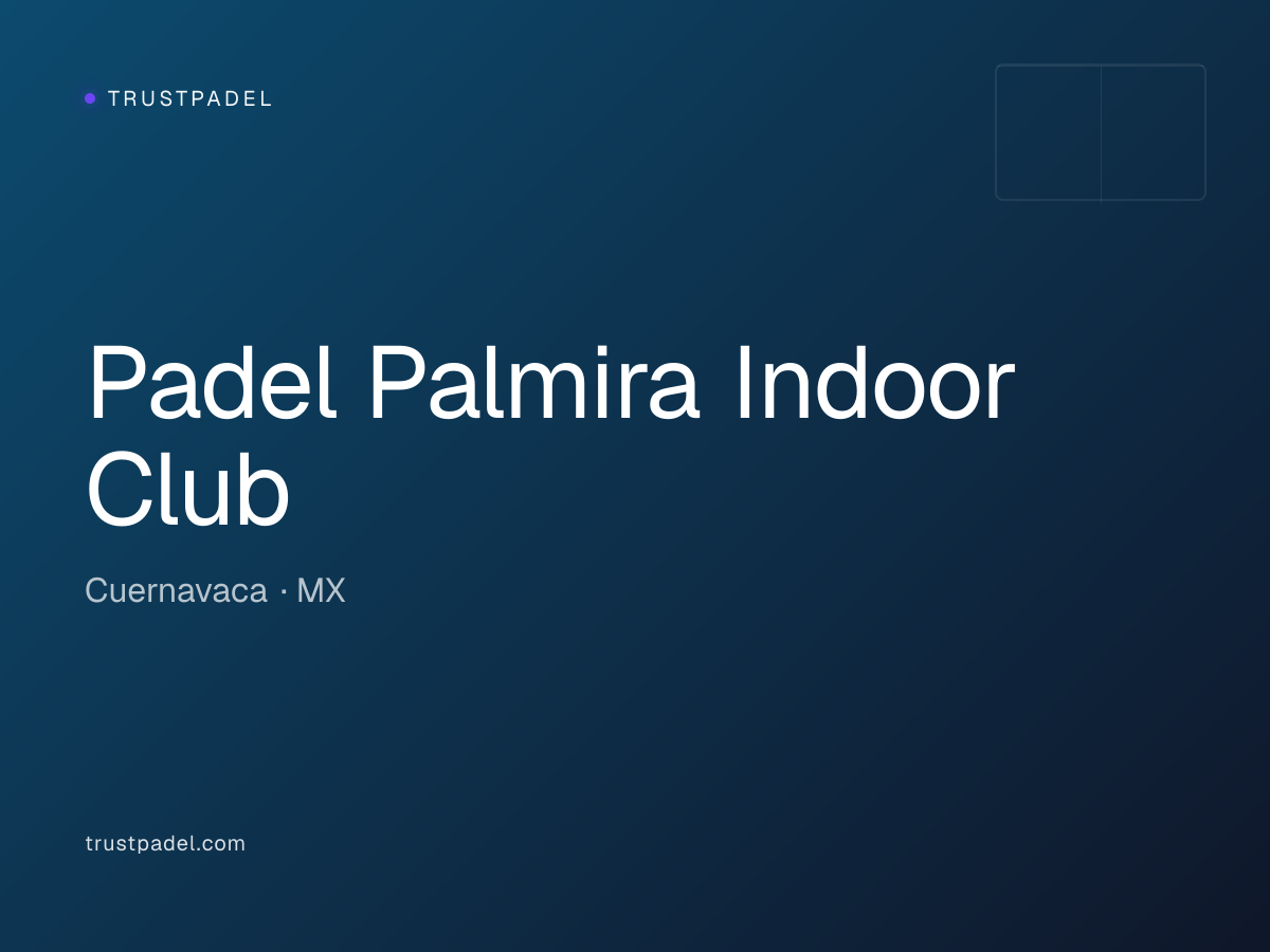 Padel Palmira Indoor Club padel club