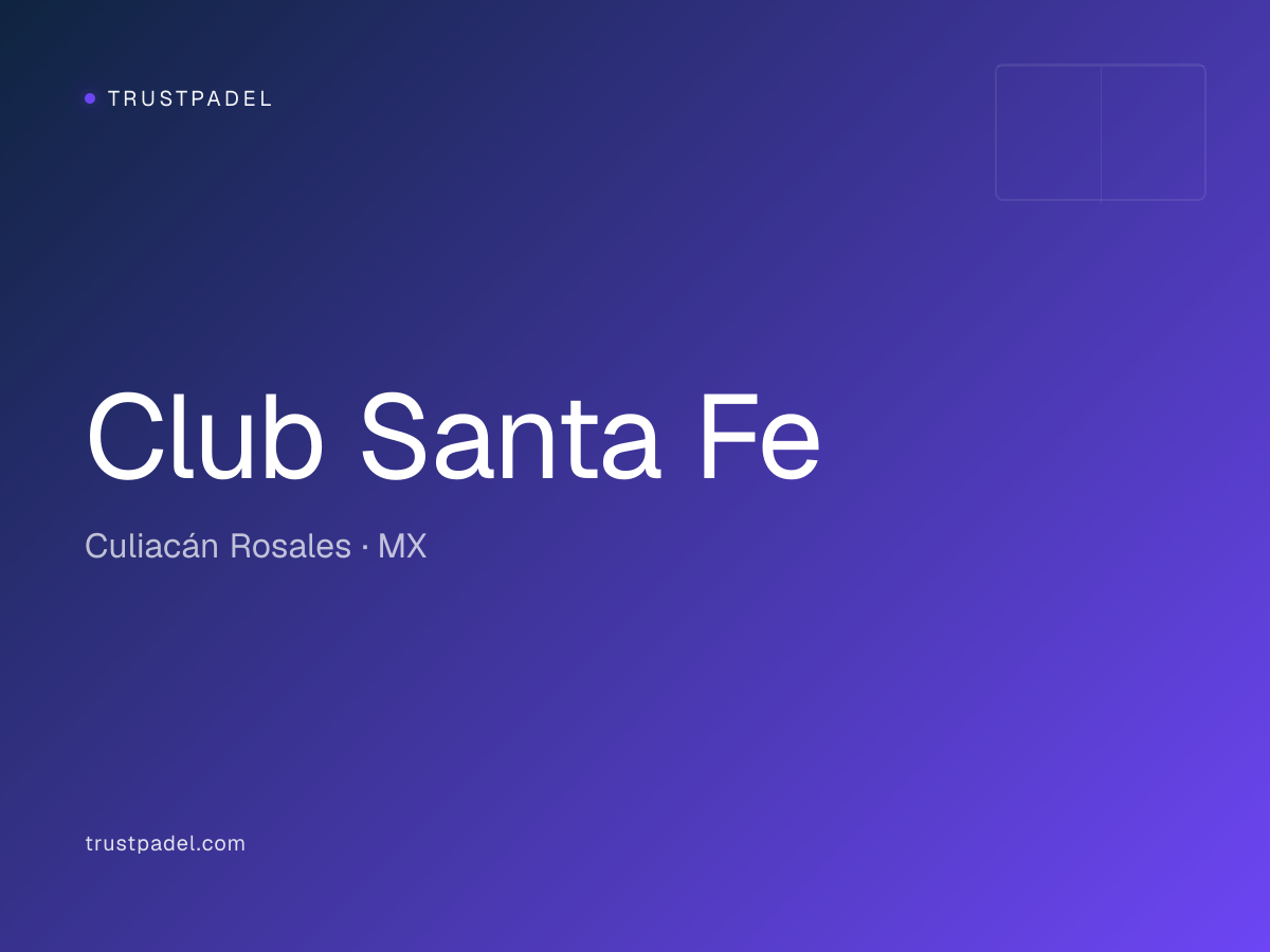 Club Santa Fe padel club