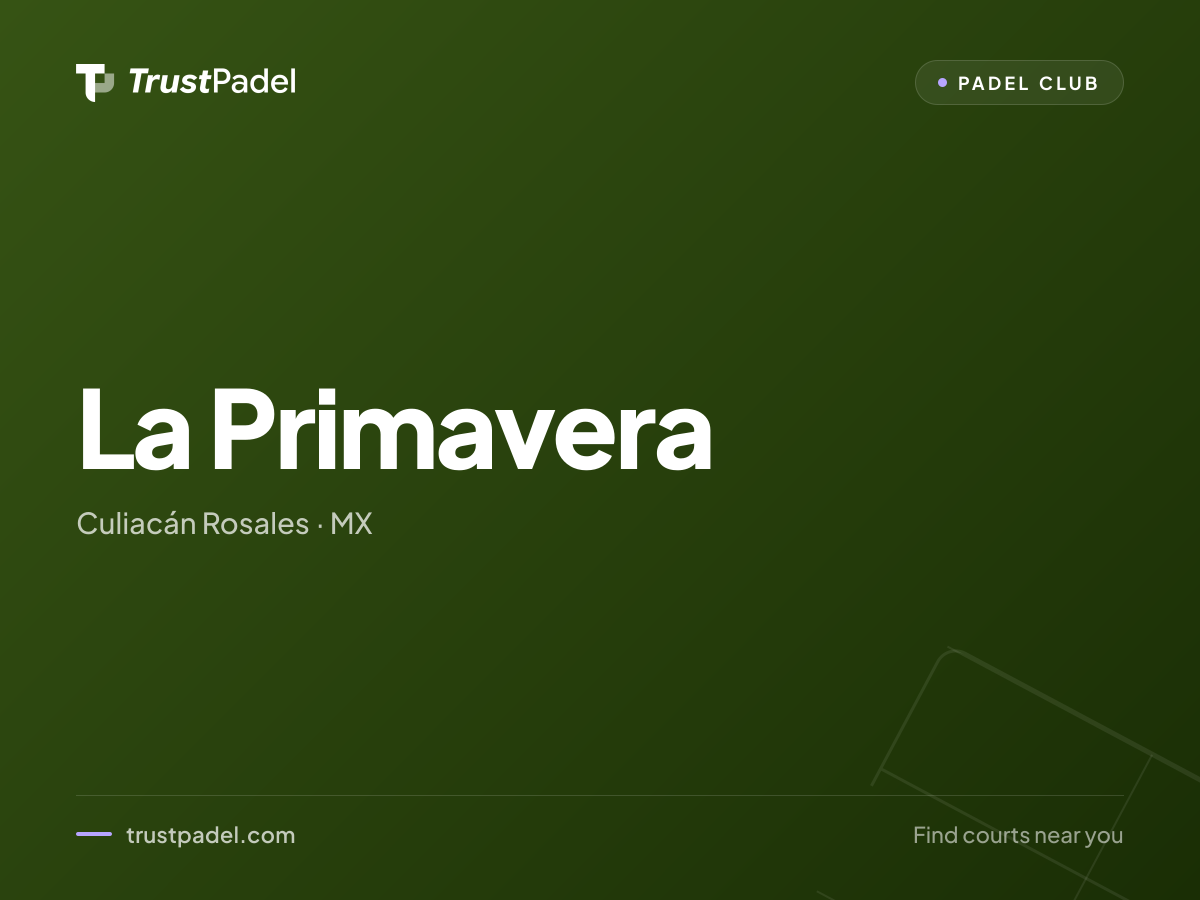 La Primavera padel club
