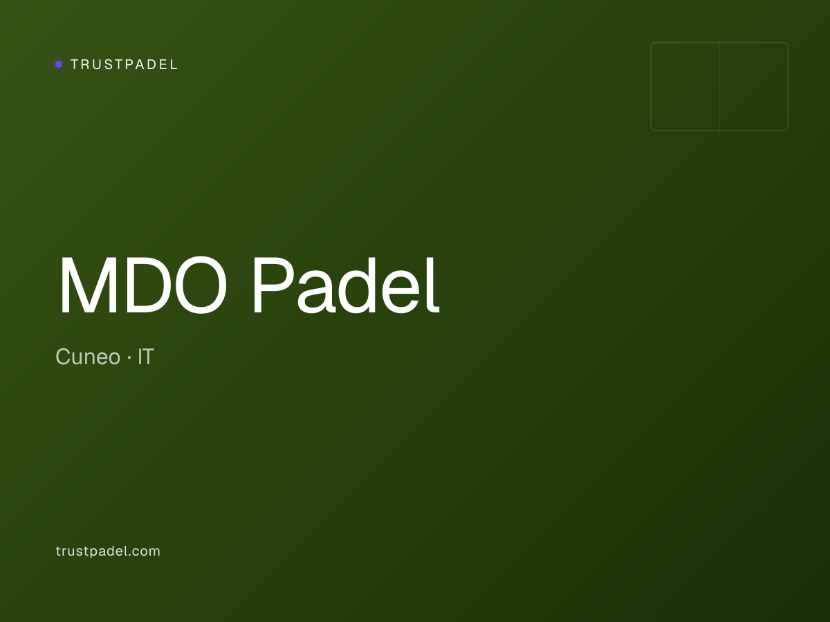 MDO Padel padel club